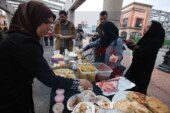 Comida estilo marroquí en la plaza González Arratia