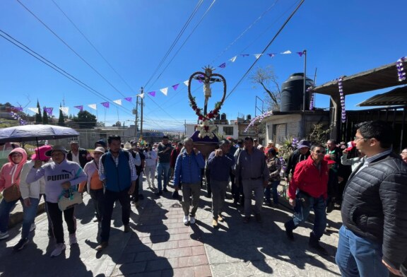 Campesinos agradecen por las cosechas en Jocotitlán