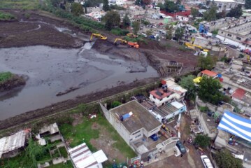 Mantienen trabajo coordinado para limpiar la presa “el ángulo”