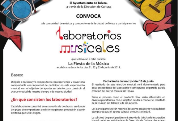 Músicos y compositores podrán participar en la construcción del acervo musical de Toluca