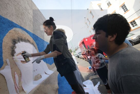 Con murales pretenden concientizar sobre la violencia en contra de la mujer