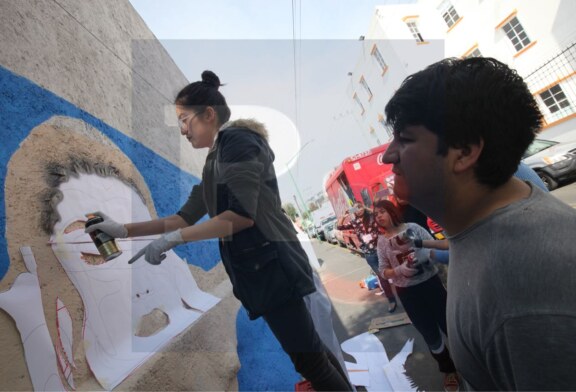 Con murales pretenden concientizar sobre la violencia en contra de la mujer