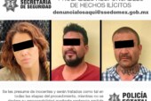 Localizan vehículo con reporte de robo y detienen a tres posibles responsables