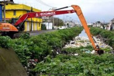 Retiran más de 5 mil 700 toneladas de basura en el Edomex para prevenir inundaciones