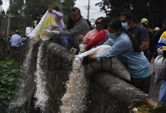 En Capuluac impulsan proyecto para limpiar el Río Lerma con cascarones de huevo