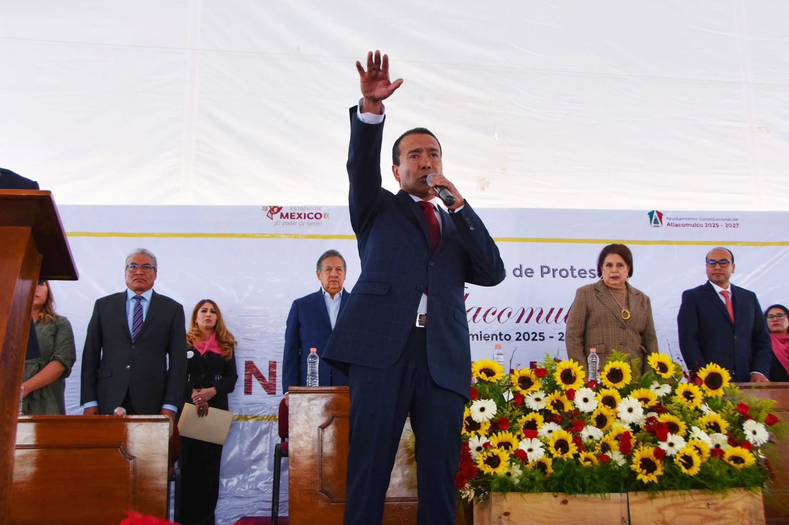 Nicolás Martínez Romero asume la presidencia municipal de Atlacomulco ...