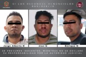 Inician proceso legal contra tres probables homicidas