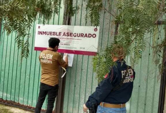 Asegura FGJEM tres inmuebles en Tecámac, Chiautla y Chicoloapan donde fueron encontrados vehículos robados 